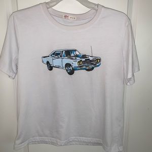 cute vintage white t-shirt